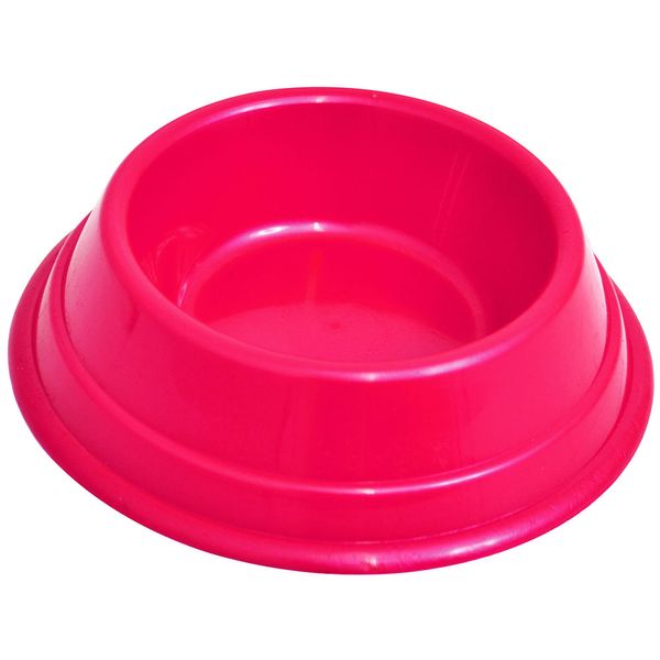 Comedouro Plástico Gatos Rosa Triton Dog 140 ml