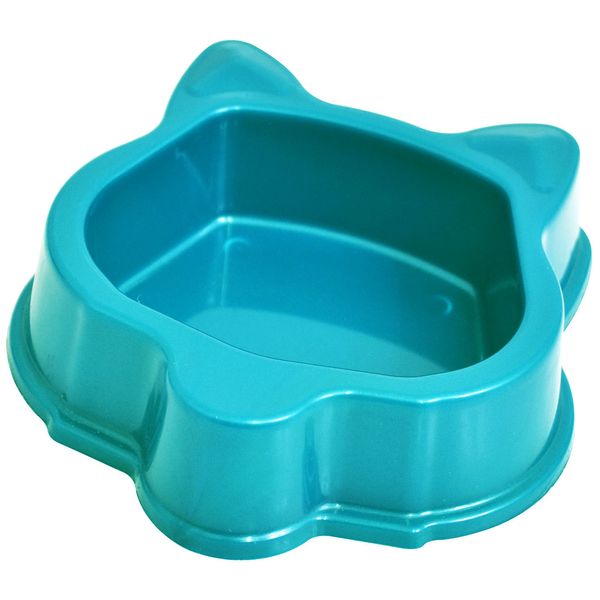 Comedouro Plástico Gatos Verde Triton Dog 160 ml