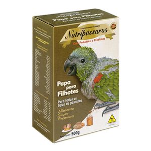 Ração Papa para Pássaros Filhotes Nutripássaros - 500 g