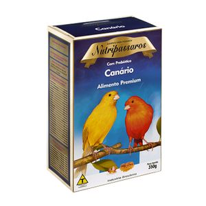 Ração para Canários Nutripássaros - 350 g