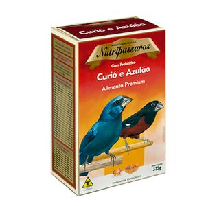 Ração para Curió e Azulão Nutripássaros Premium - 325g