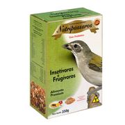 Ração para Pássaros Insetívoros e Frugívoros Nutripássaros Premium