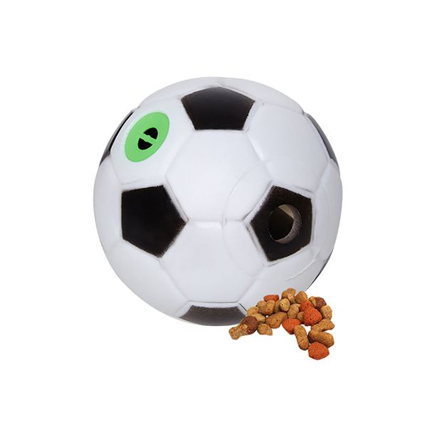 Bola Futebol com Som Branca e Preta HomePet Único
