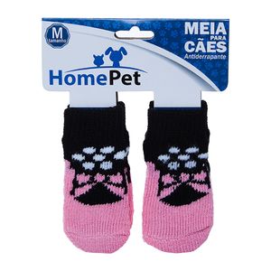 Meia Sapato para Cães HomePet Rosa
