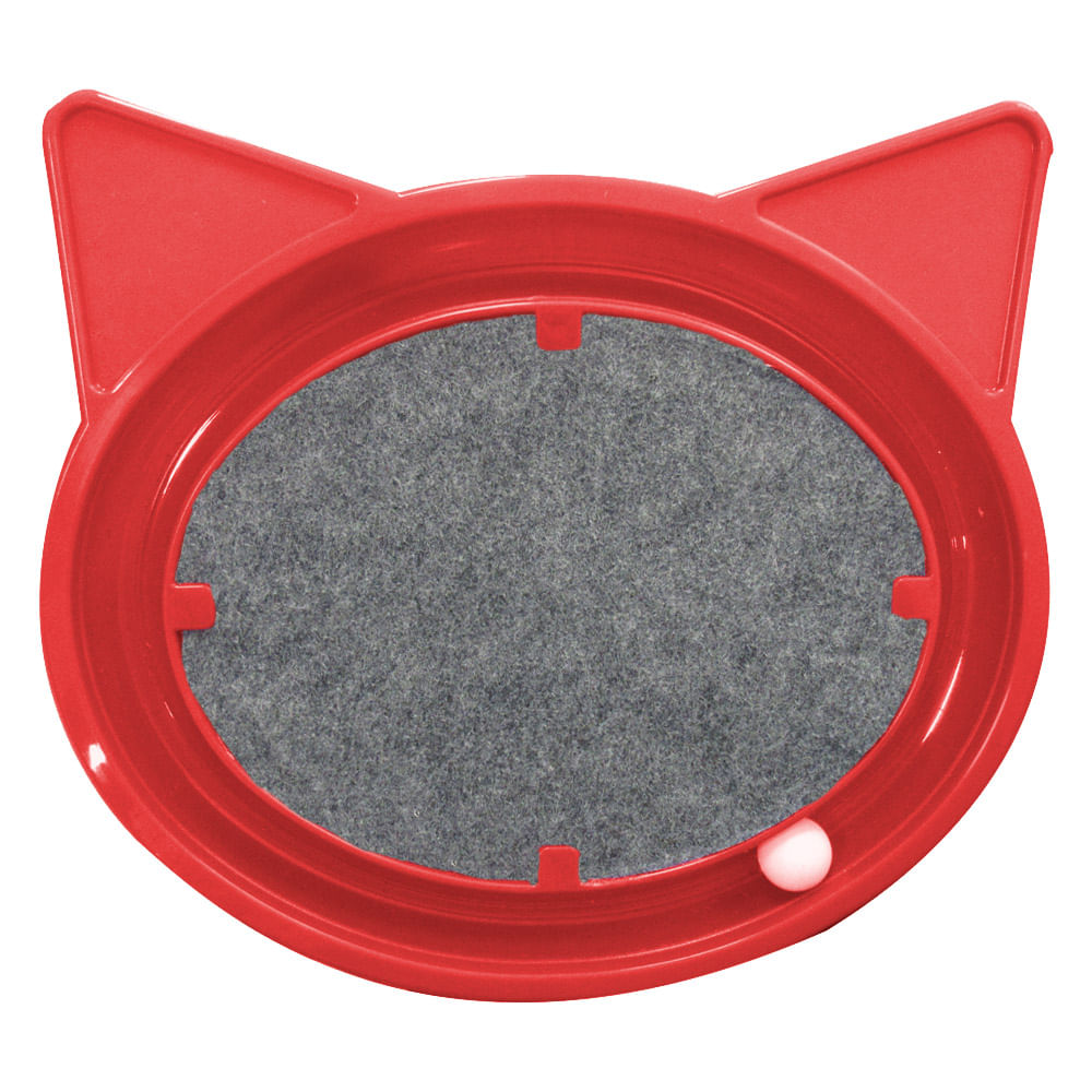 Arranhador Super Cat Relax Pop Vermelho Furacão Pet