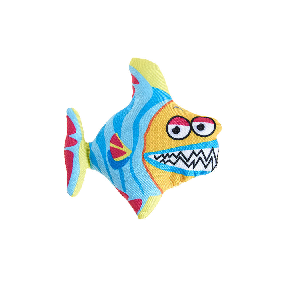 Brinquedo Tubarão Azul com Catnip HomePet