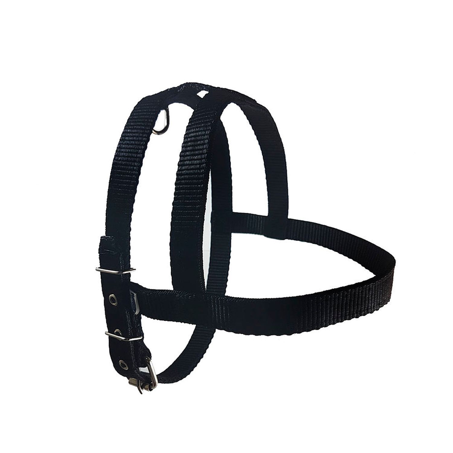 Lateral do Peitoral Nylon Preto Santa Fé Pet