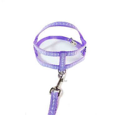 Peitoral Pata e Osso Lilás Santa Fé Pet