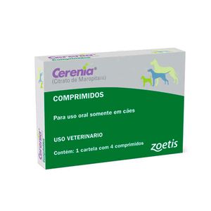 Antiemético Cerenia 16mg para Cães - 4 comprimidos