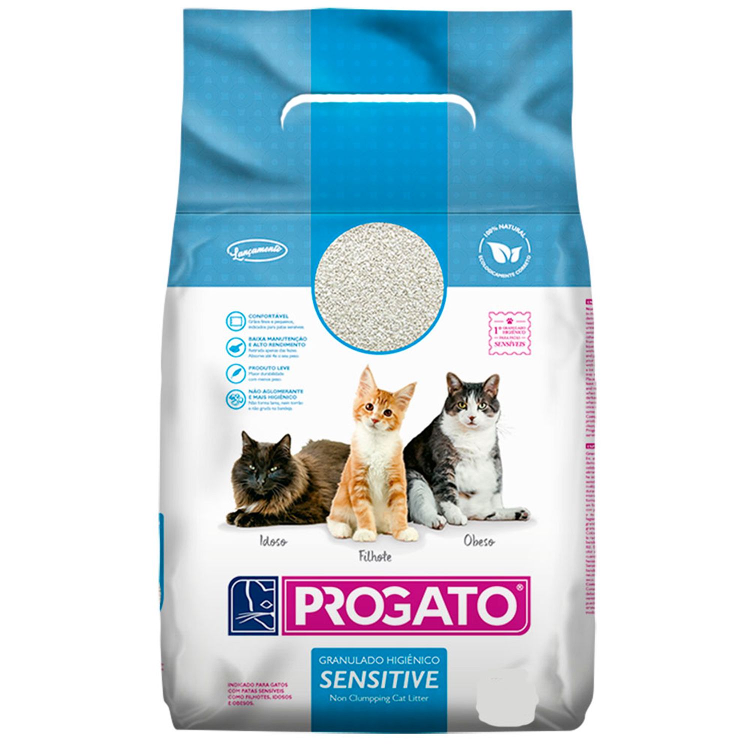 Granulado Higiênico ProGato Sensitive