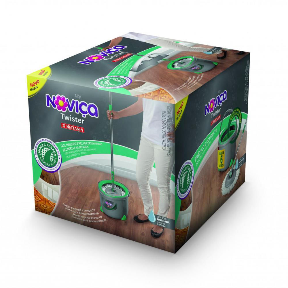 Balde Mop Noviça Twister Bettanin