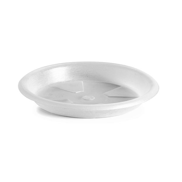 Prato Plástico Incolor FG Import 18 cm