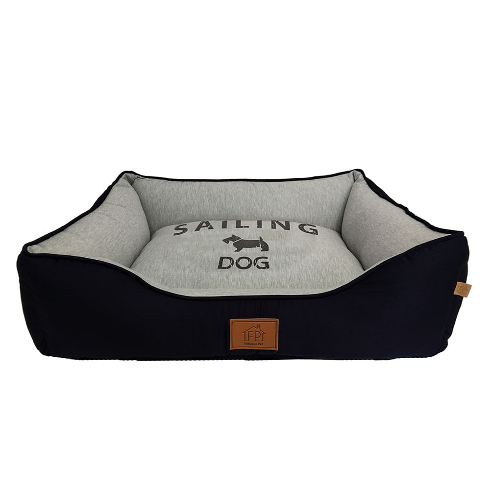 Cama London Azul Marinho Fábrica Pet