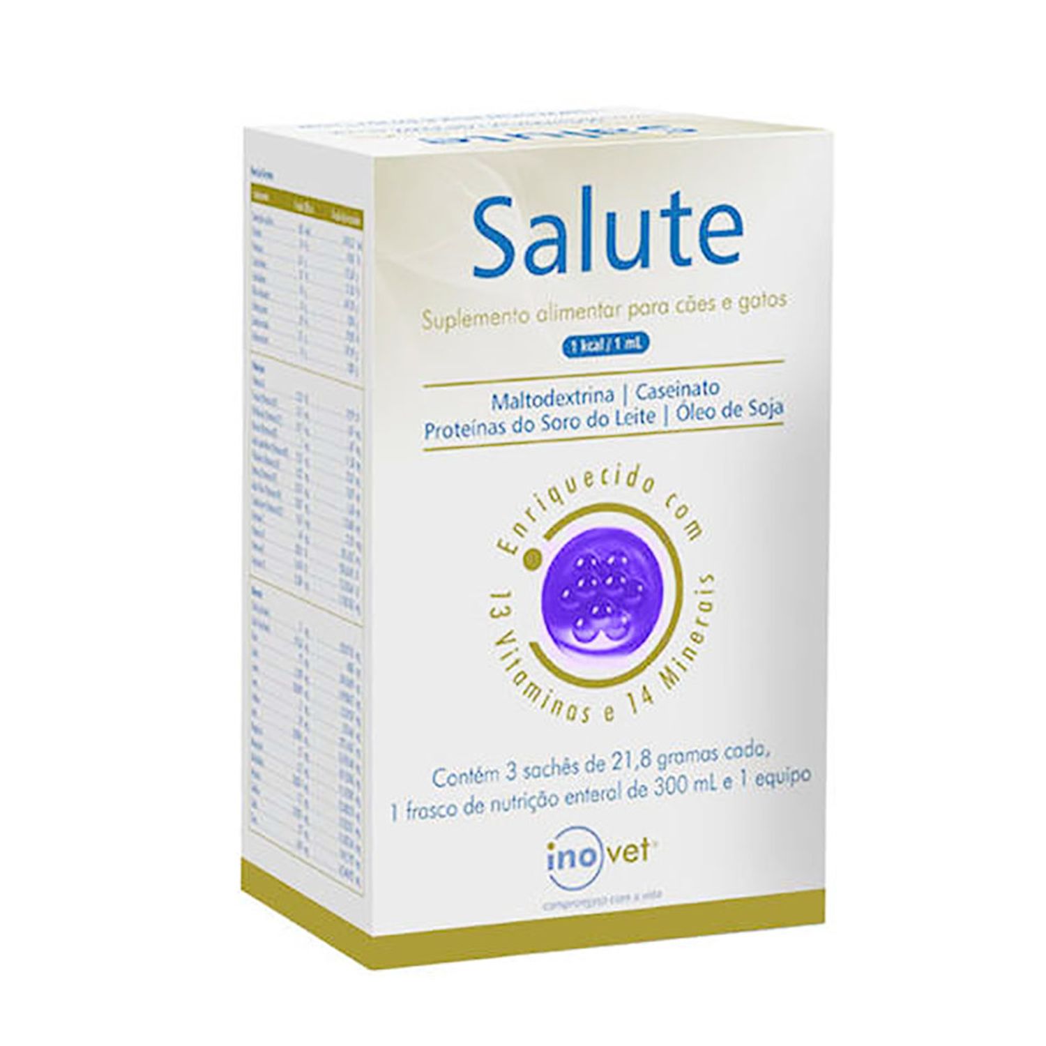 Suplemento Alimentar Salute Inovet Embalagem