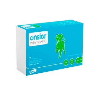 Onsior 20mg Anti-inflamatório para Cães - 7 comprimidos