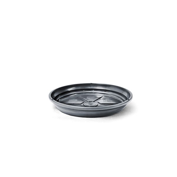 Prato Plástico para Vasos Nutriplan Preto Nº 4