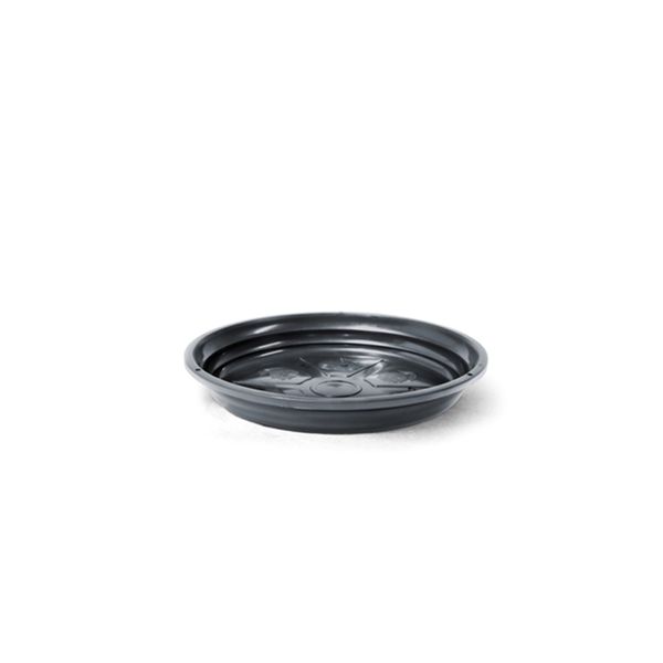 Prato Plástico para Vasos Nutriplan Preto Nº 3