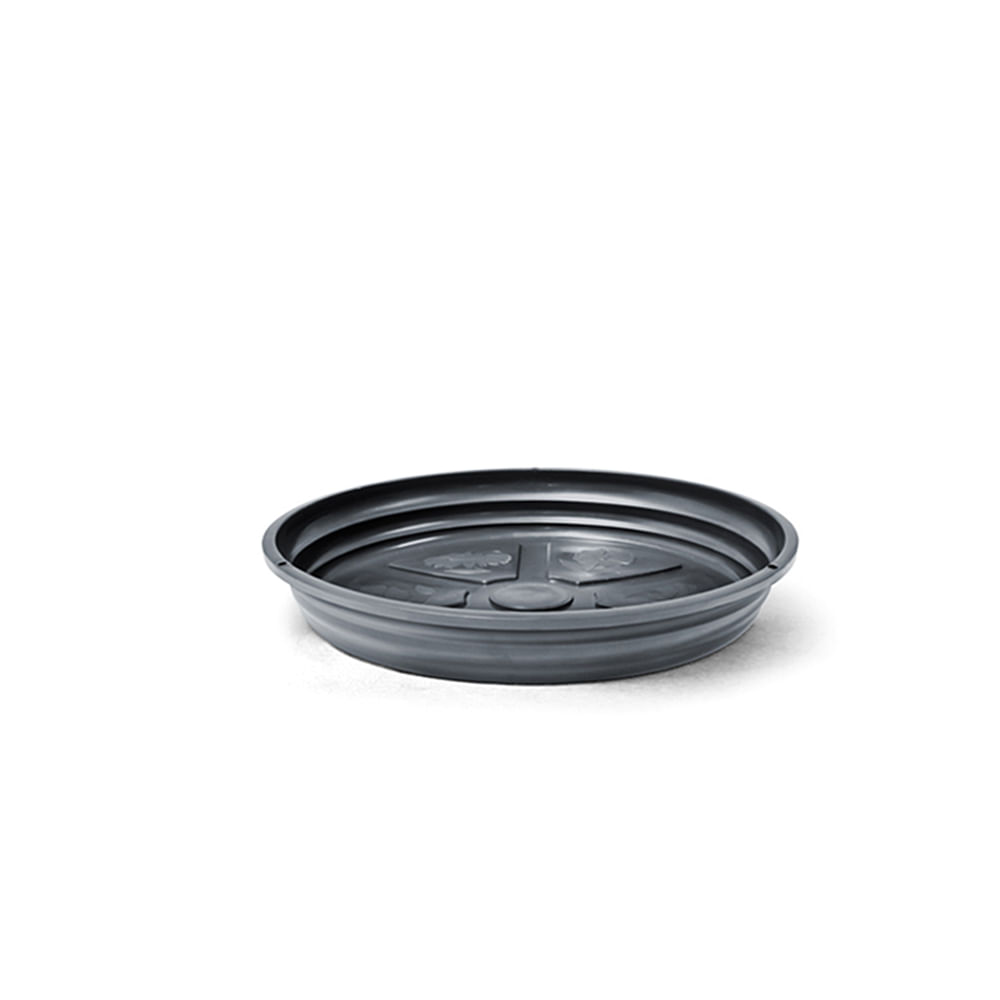 Prato Plástico para Vasos Nutriplan Preto - Nº 6