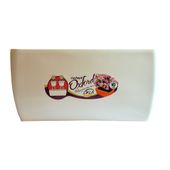 Vaso Oxford Plástico Branco FG Import