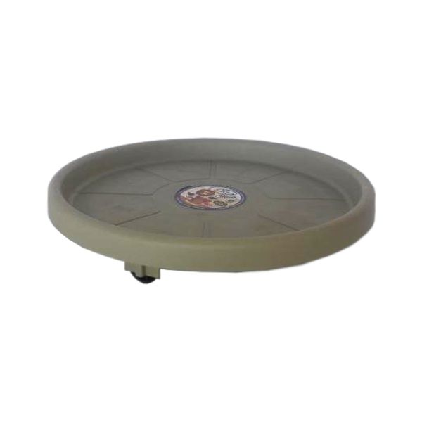 Prato com Rodas Skate Cinza Taupe FG Import 35cm