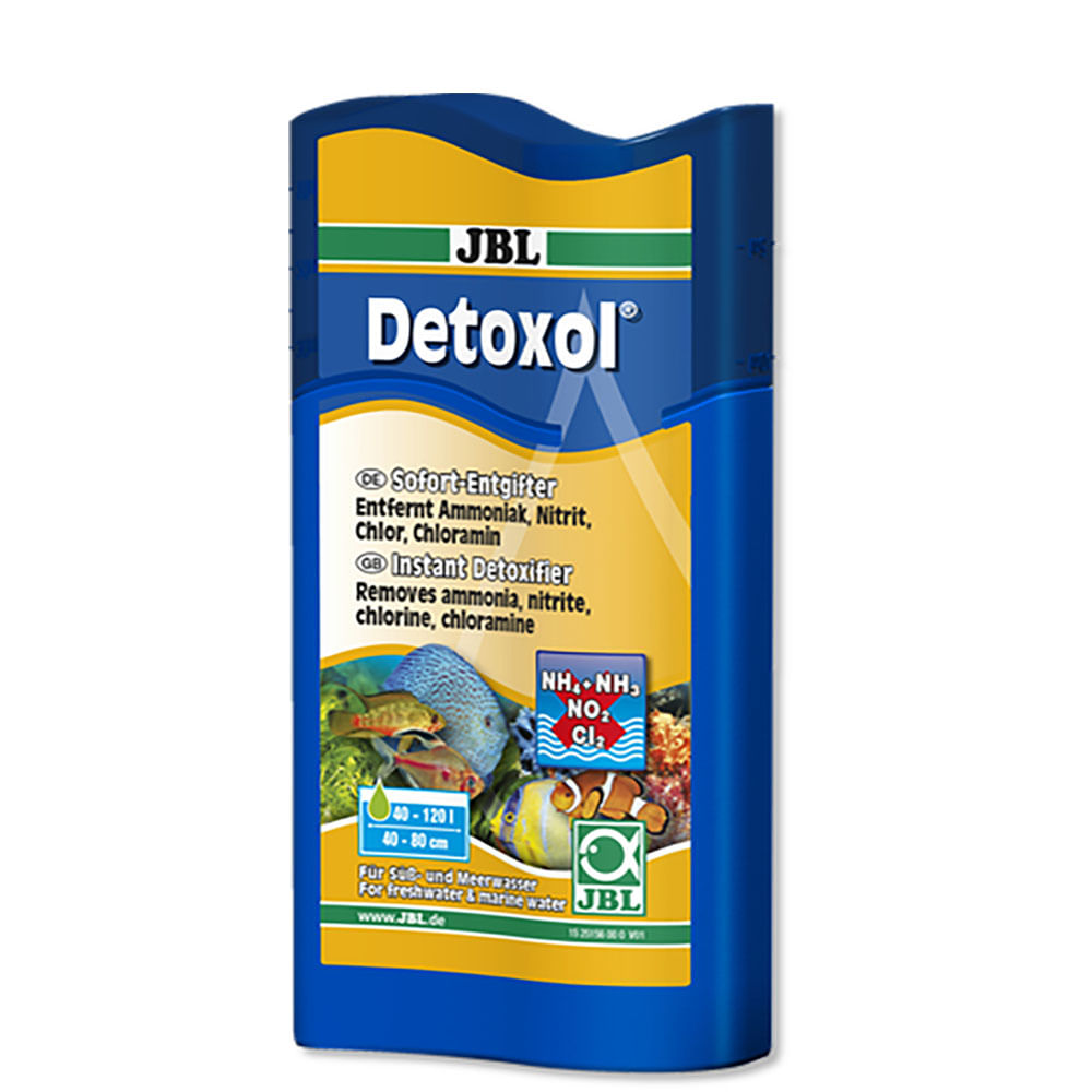 Desintoxicante Instantâneo para Água de Aquário Detoxol JBL