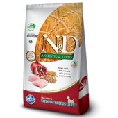 Ração N&D Ancestral Grain Cães Adultos Medium Frango 2,5kg