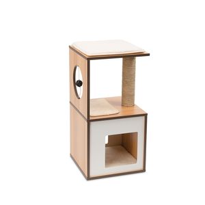 Arranhador Vesper V-Box Bege Hagen Pequeno Menor preço em Arranhador Vesper V-Box Bege Hagen Pequeno