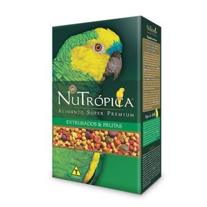 Ração Nutrópica para Papagaios com Frutas