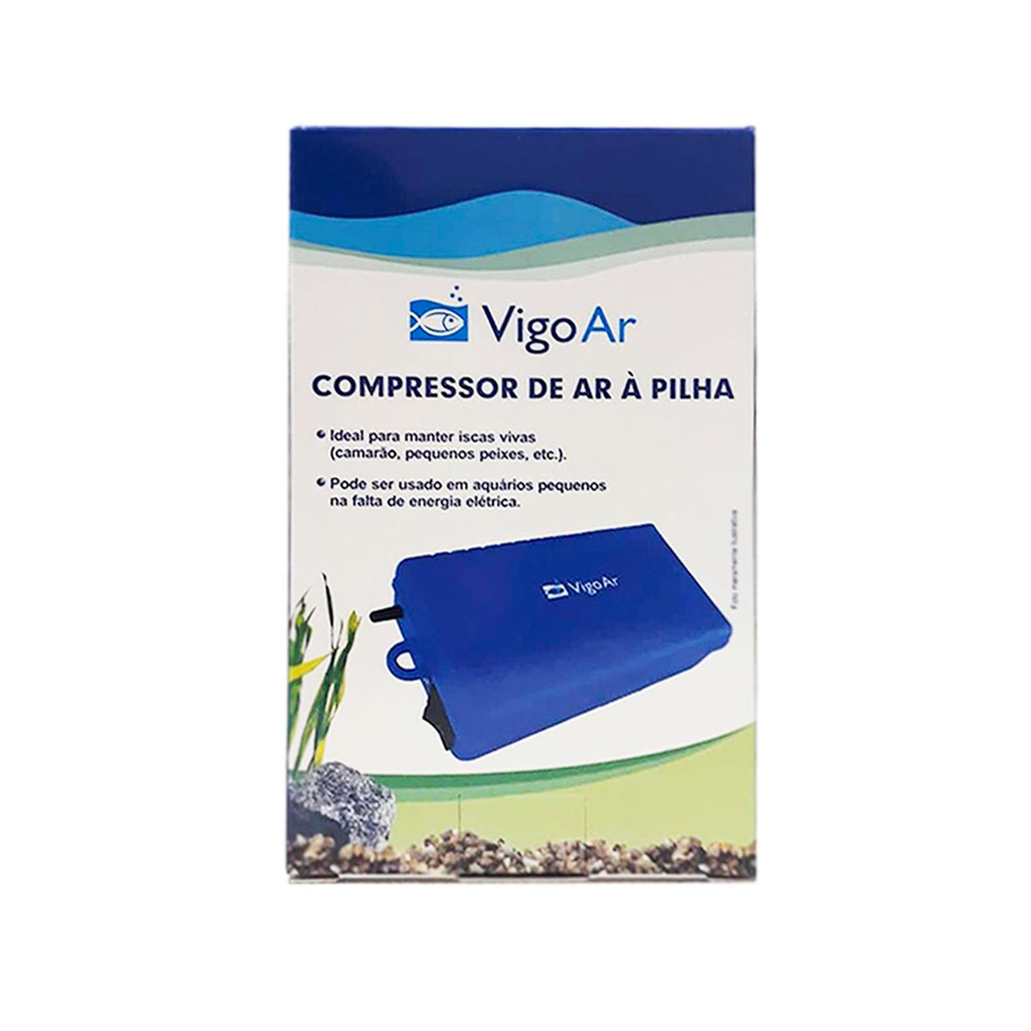 Compressor à Pilha Vigo Ar Embalagem