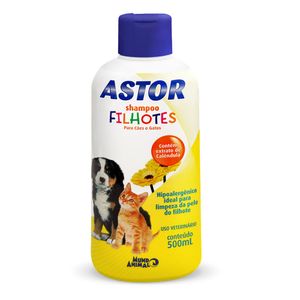 Shampoo Astor Filhotes Mundo Animal - 500 ml