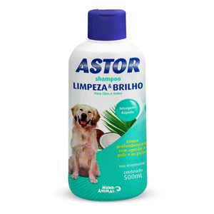 Shampoo Astor Limpeza E Brilho Mundo Animal - 500 ml