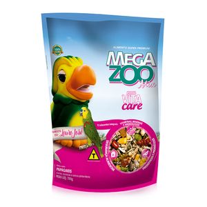 Ração para Papagaios Mix Amigos do Louro José Megazoo - 700 g