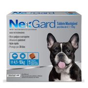 NexGard Antipulgas e Carrapatos  de 4,1 a 10kg para Cães