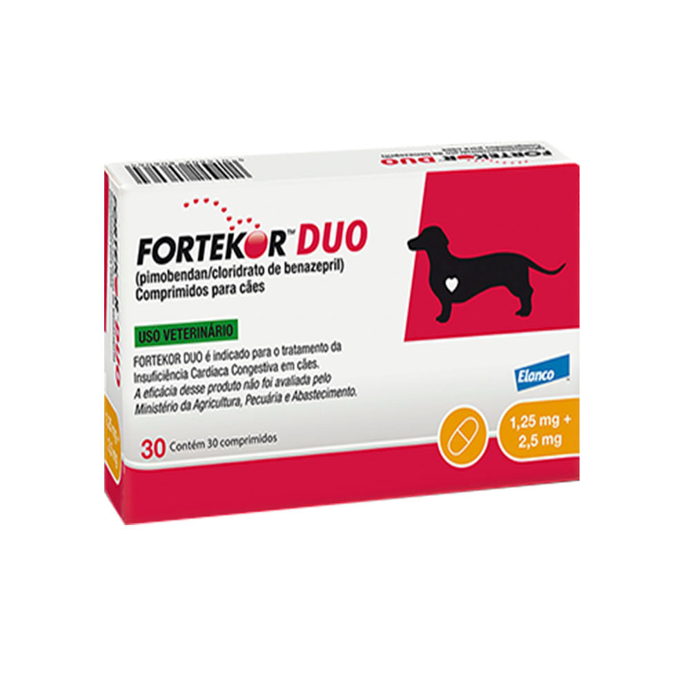 Fortekor Duo Elanco 30 Comprimidos