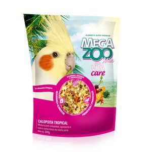 Ração para Calopsita Mix Tropical Megazoo - 500g