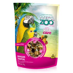 Ração para Papagaio Tropical Megazoo - 700g