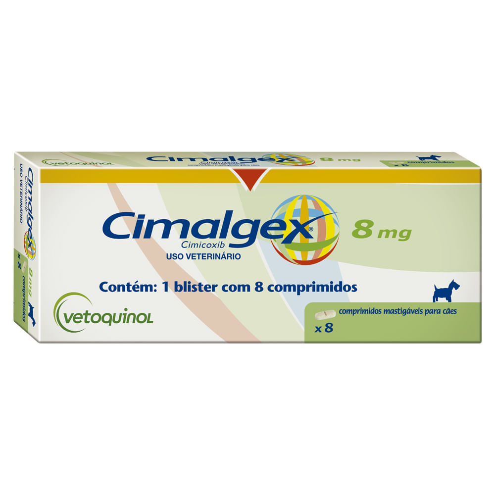 Cimalgex 8mg Anti-inflamatório para Cachorro Vetoquinol