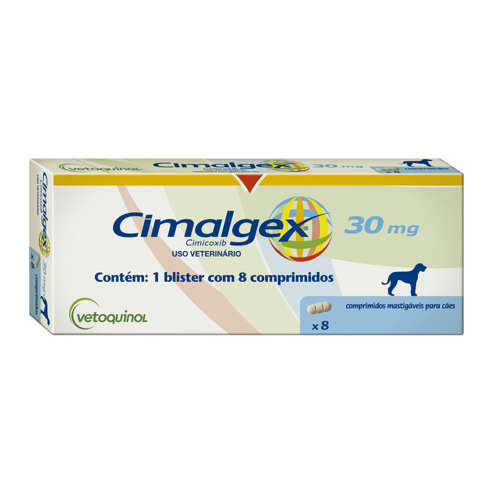 Cimalgex 30mg Anti-inflamatório para Cachorro Vetoquinol