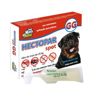 Antipulgas Hectopar Spot 4ml Cães de mais de 25kg - 4 ml