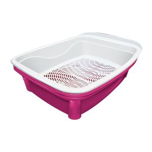 Banheira para Gato Classic Plus Furacão Pet Rosa - Único
