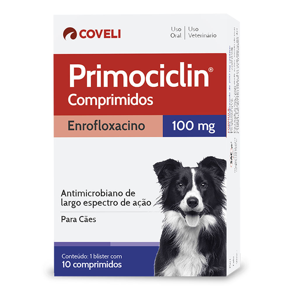Antimicrobiano Primociclin 100mg Coveli