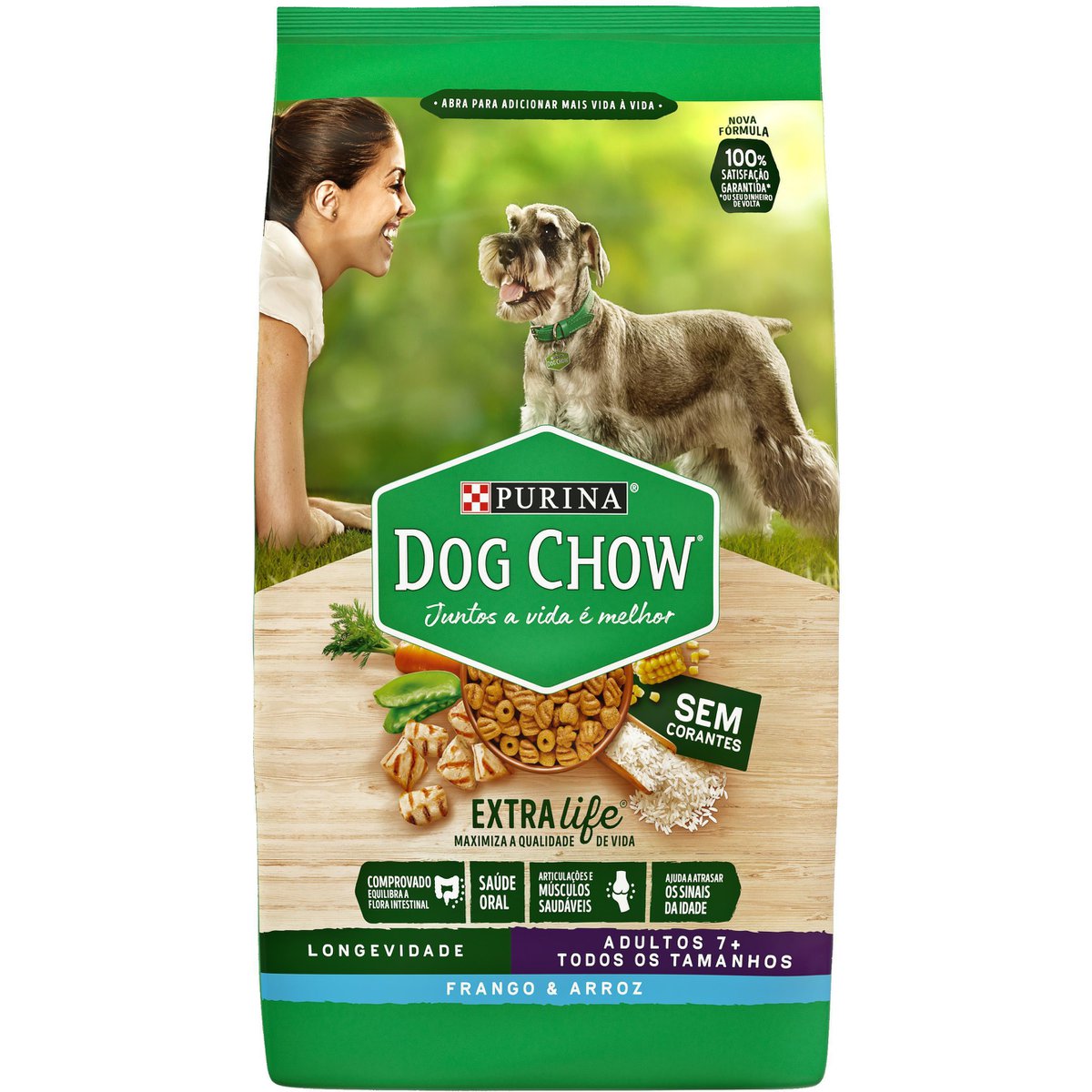 Ração dog chow senior