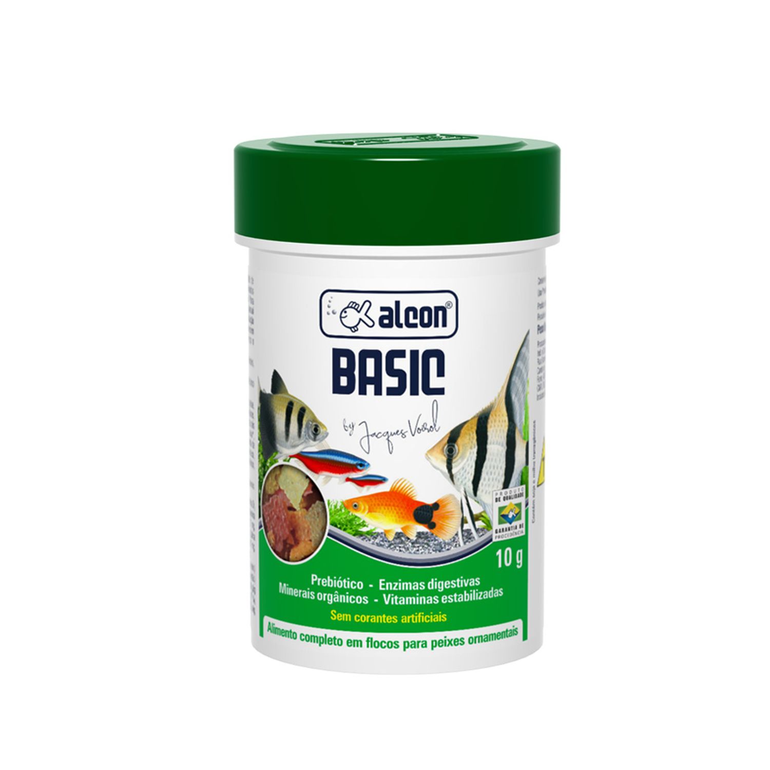 Ração Peixes Basic Alcon 10 gramas