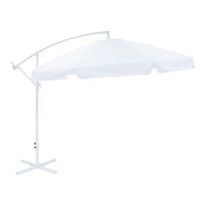 Ombrelone Malaga 300 NAUTIKA Branco 2,45m x 3m Menor preço em Ombrelone Malaga 300 NAUTIKA Branco 2,45m x 3m