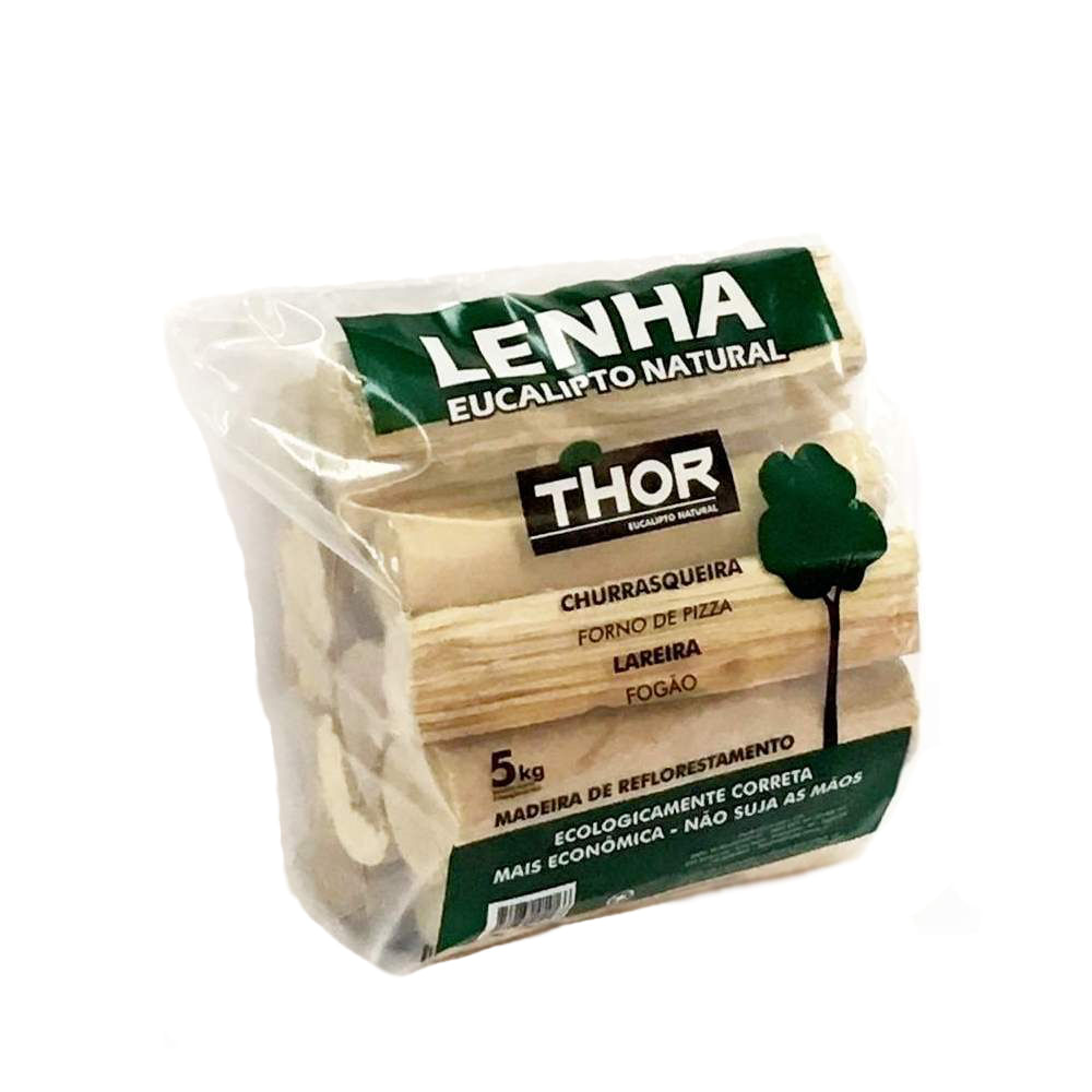 Lenha de Eucalipto Natural Thor