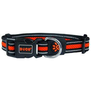 Coleira Cães Athletic Air Doco Laranja - P