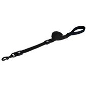 Guia Cães Elástica Longa Doco Preta