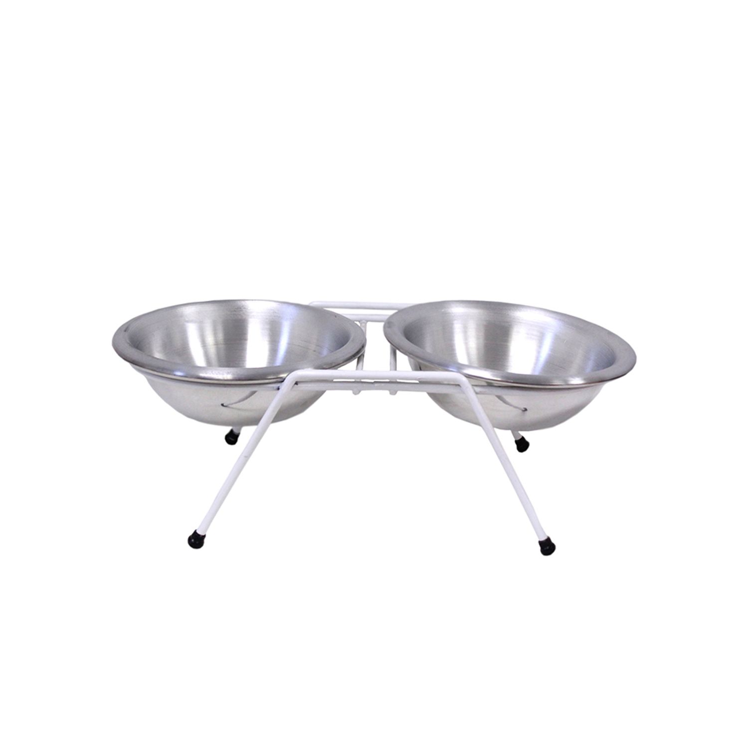Comedouro Duplo com Suporte Royale Frente