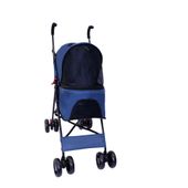 Carrinho-de-Passeio-Travel-Azul-Pet-Stroller