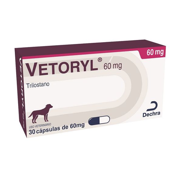 Vetoryl 60mg para Cachorro Dechra 30 cápsulas